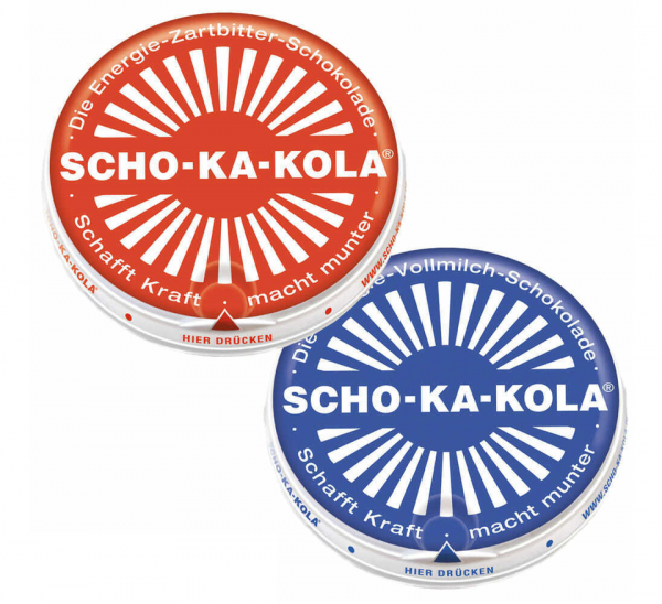 SCHO-KA-KOLA Koffein-Schokolade Schokolade Bundeswehr Armeee Energie Nahrung